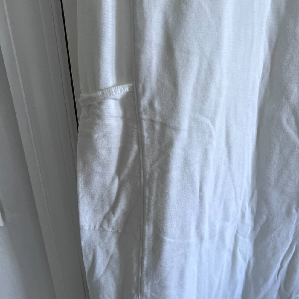 Lunya Cool Paneled Sleeveless Maxi Dress in Sincere White - Picture 9 of 12